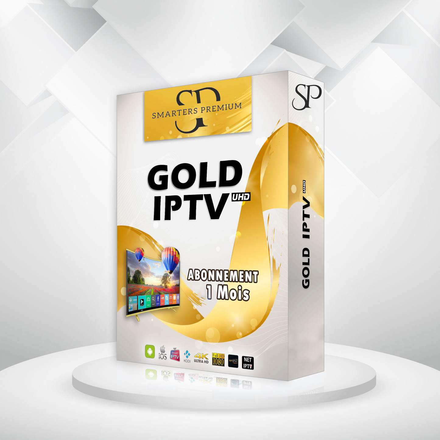 Abonnement PREMIUM IPTV SMARTERS PRO 1 MOIS - IPTV Subscription 1 MONTH